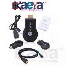 OkaeYa- Airplay Wifi Display TV Dongle With HDMI Output For Android & iPhone Devices (Multi-Color)